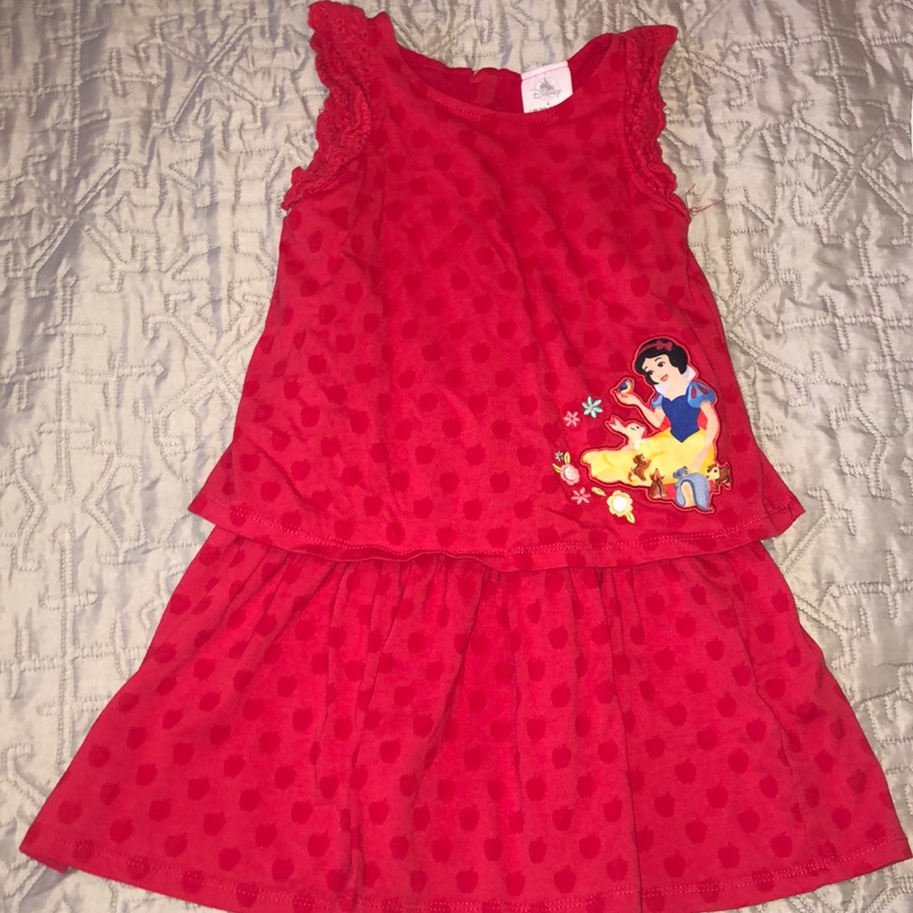 Snow White Red Polka Dot Dress